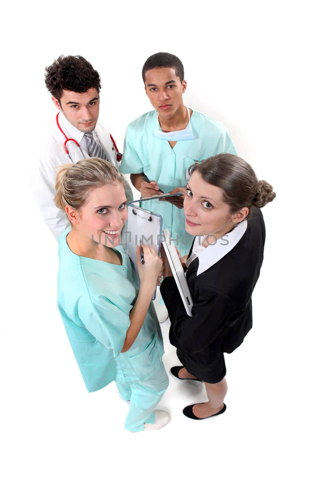 Medical team by phovoir