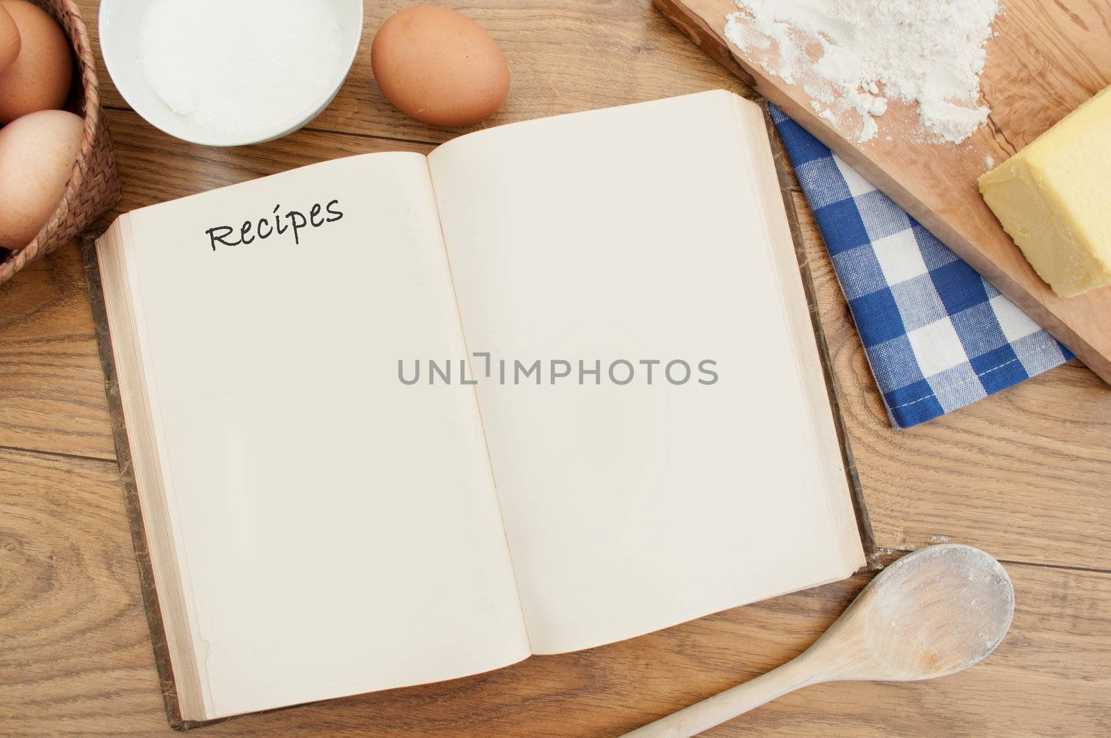 Recipe book  by unikpix