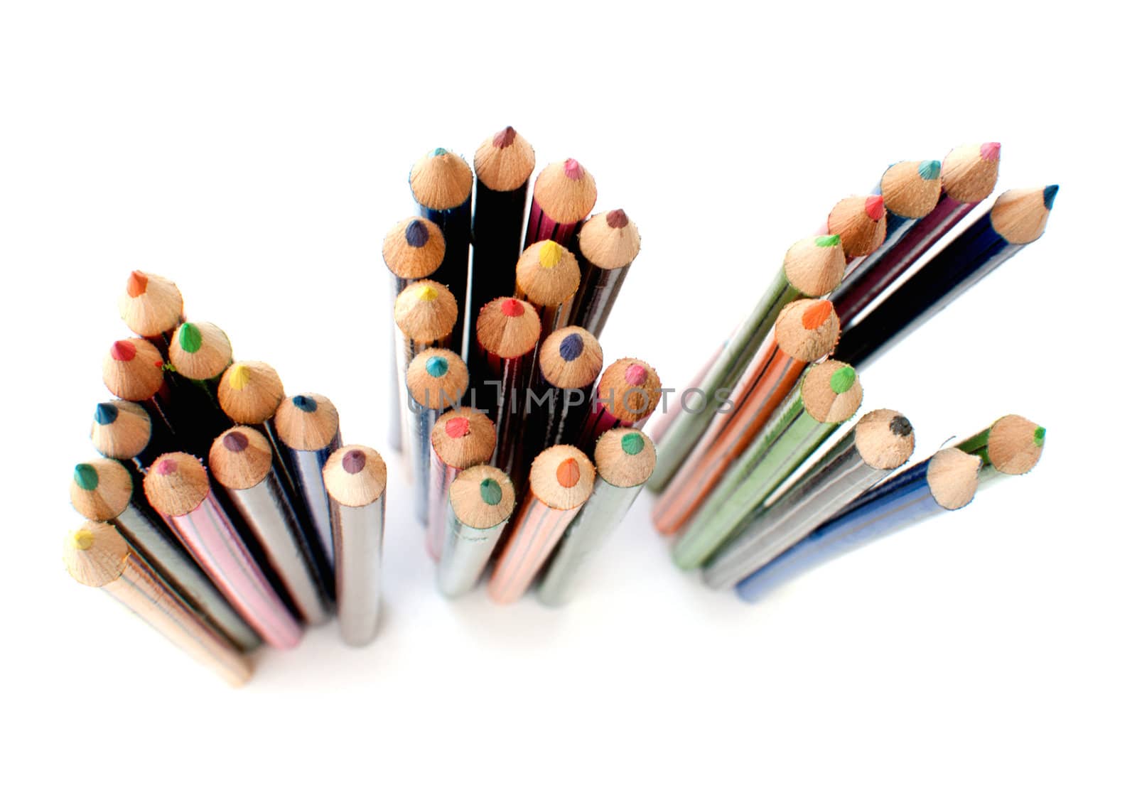 ABC colored pencils  by unikpix