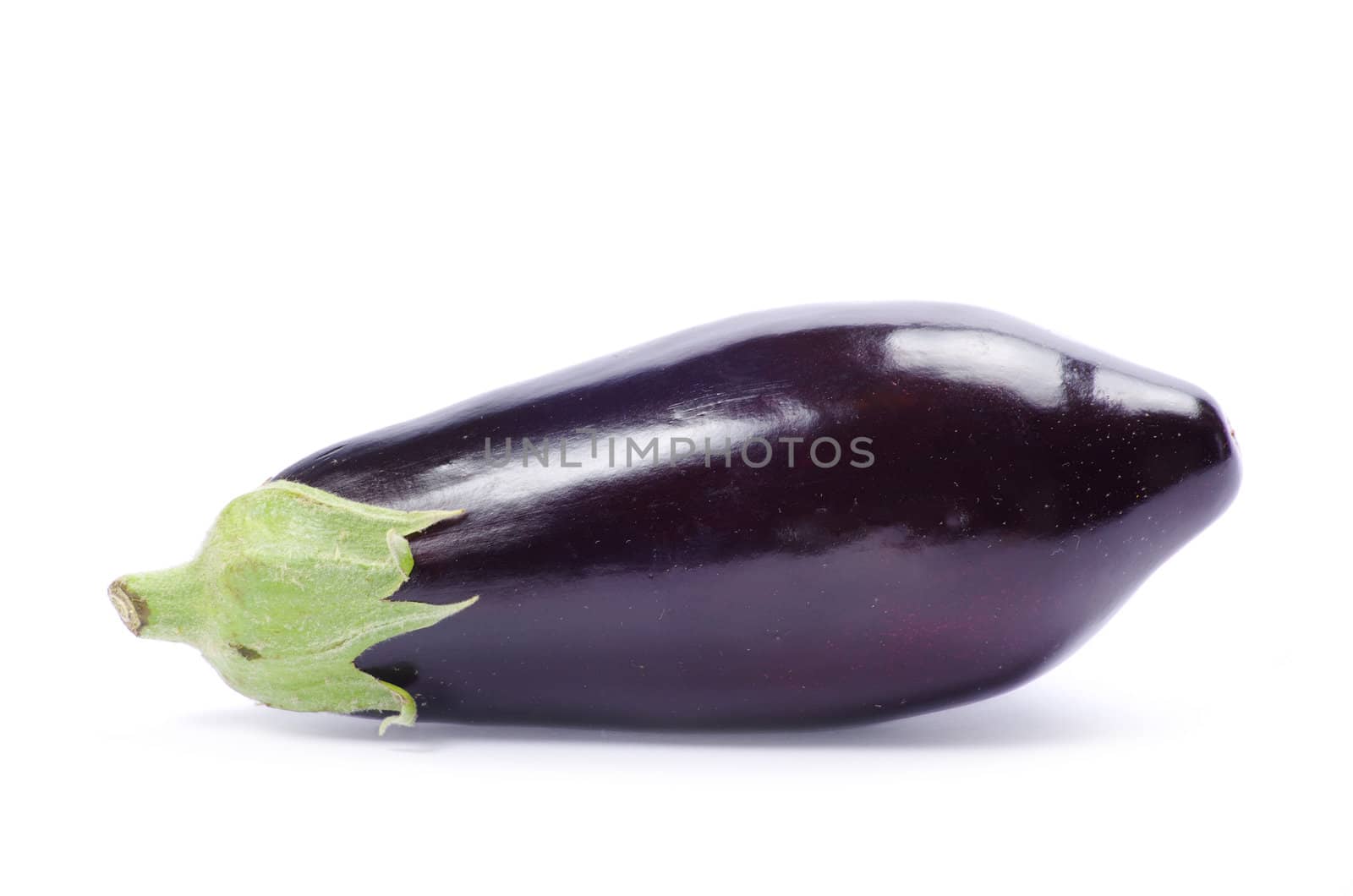 aubergine isolated on white background