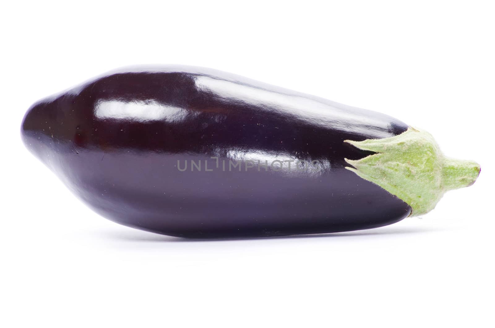aubergine isolated on white background