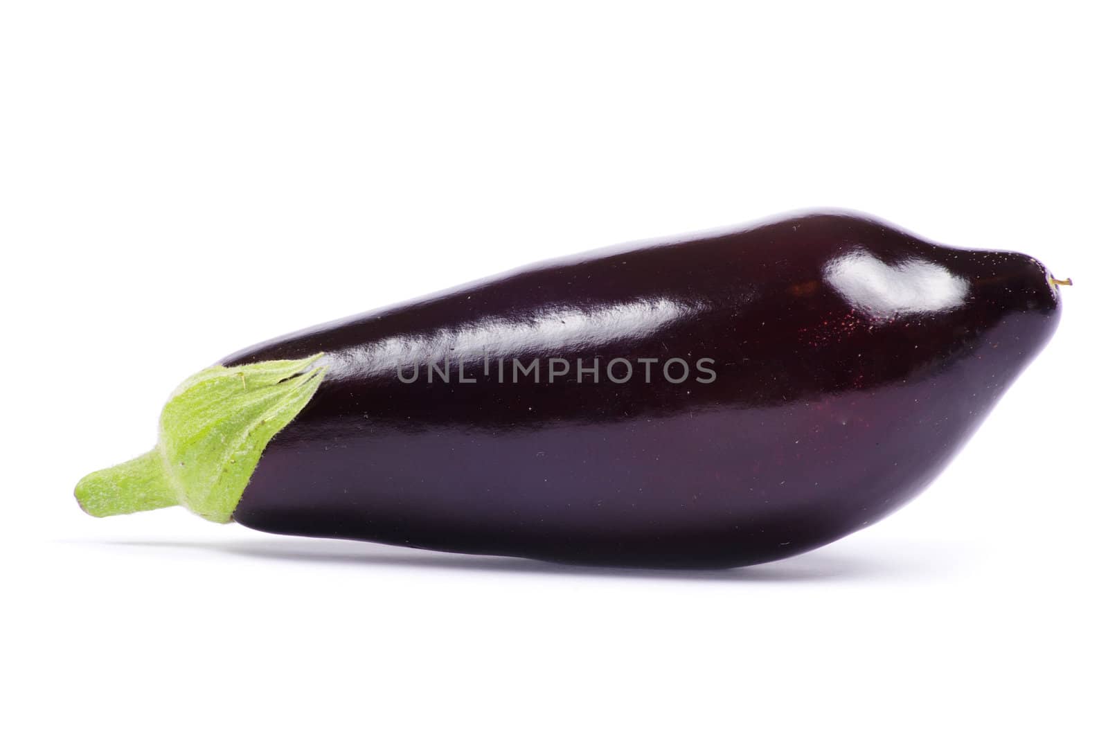 aubergine isolated on white background