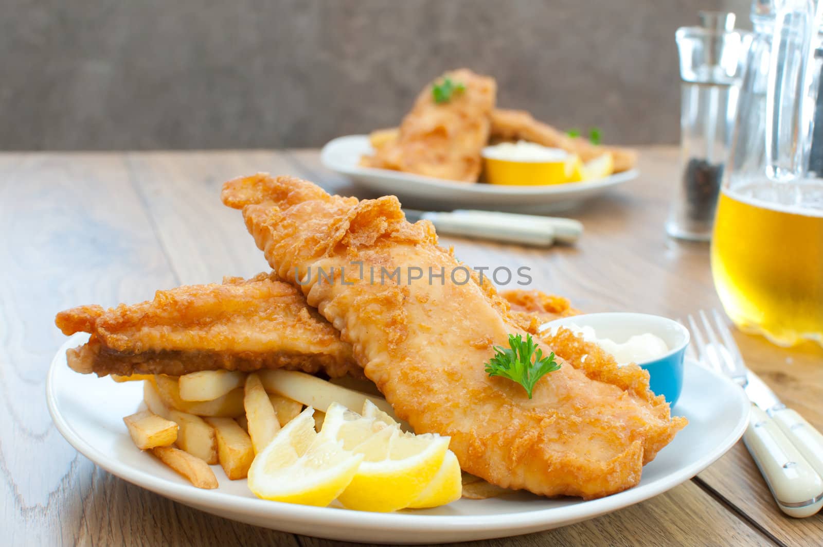 Fish and chips  by unikpix