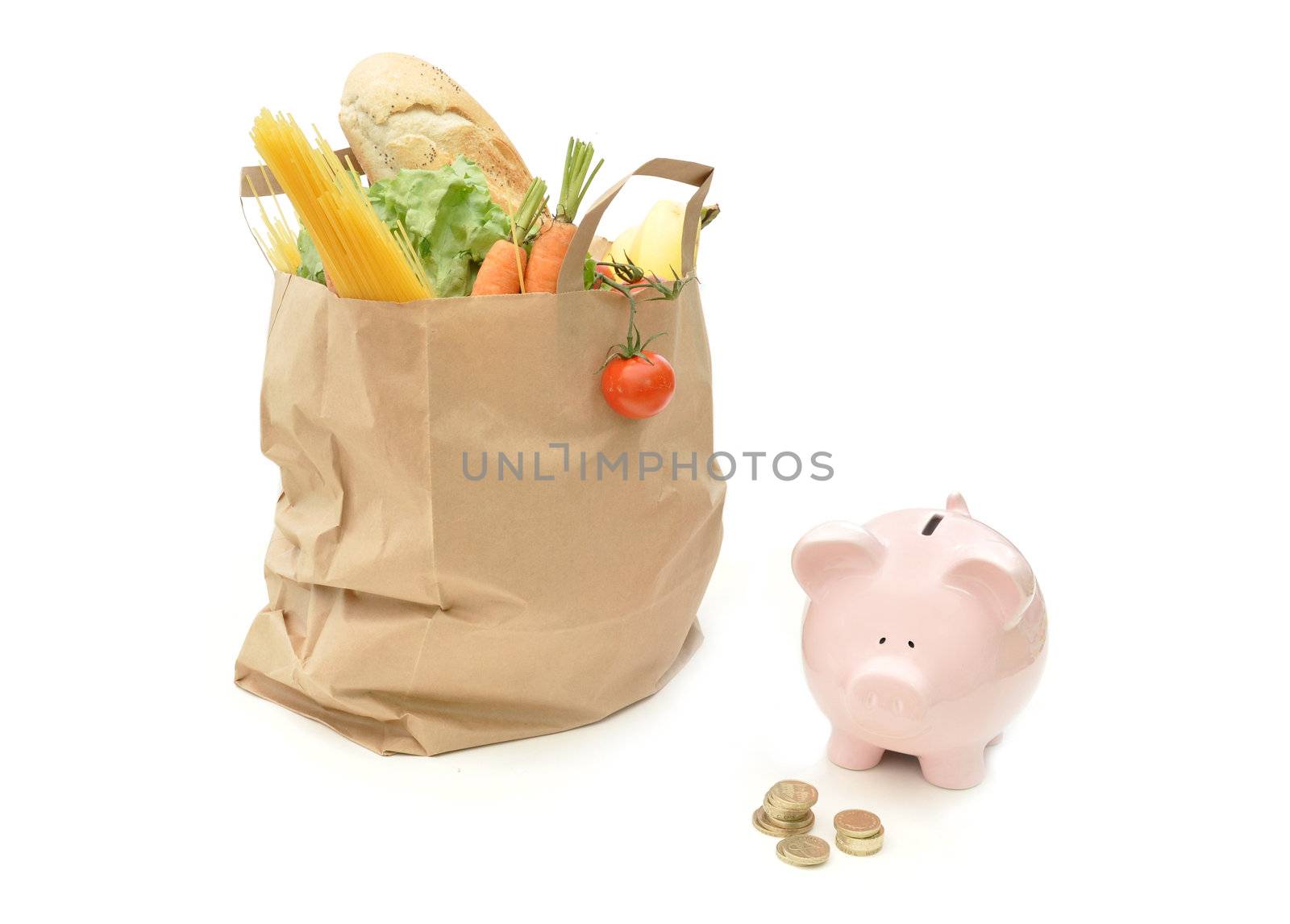 Grocery food budget by unikpix