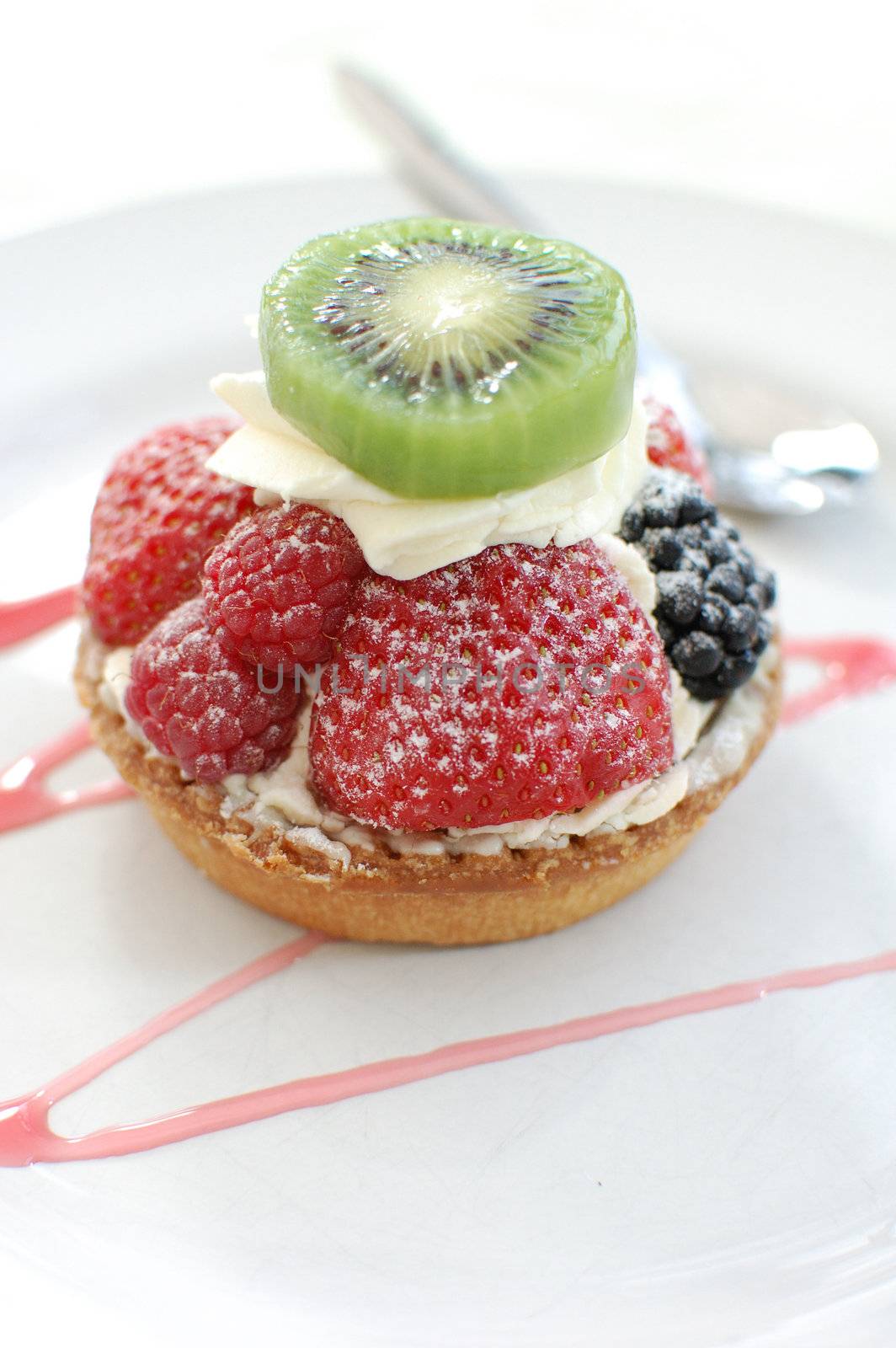 Fruit tart by unikpix