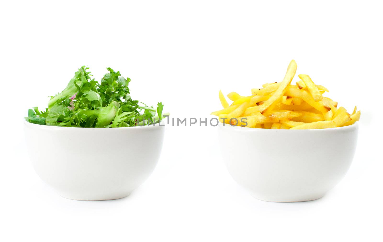 Healthy or unhealthy food by unikpix