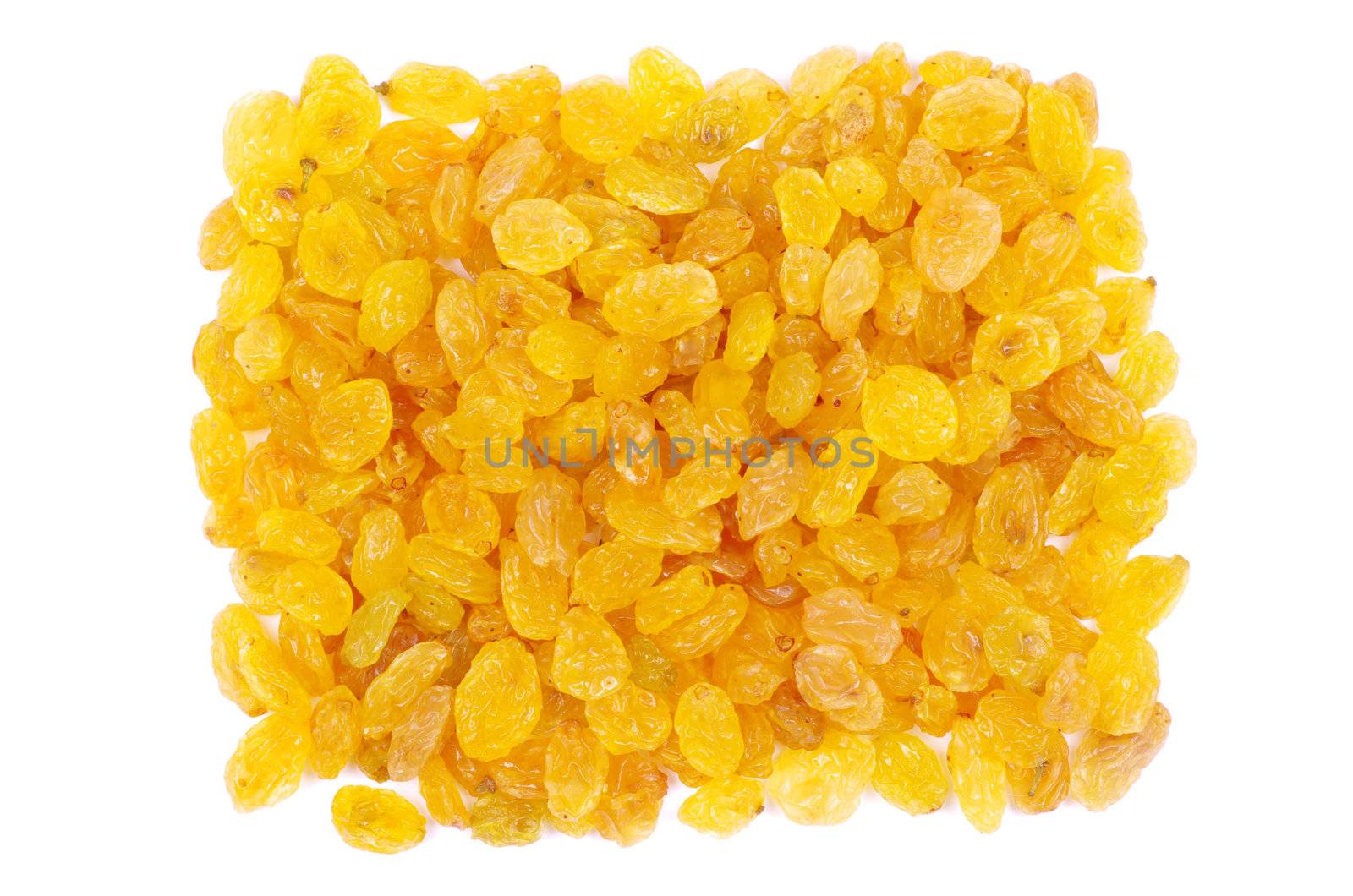 raisins isolated on a white background