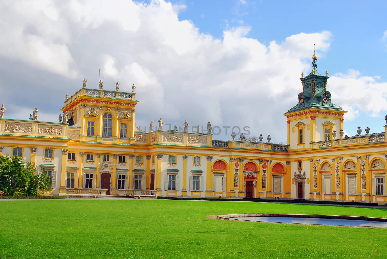 Royal Palace in Wilanow by Vectorex