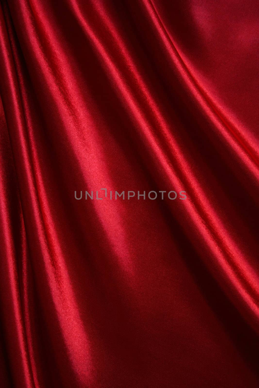 Smooth elegant red silk can use as background 