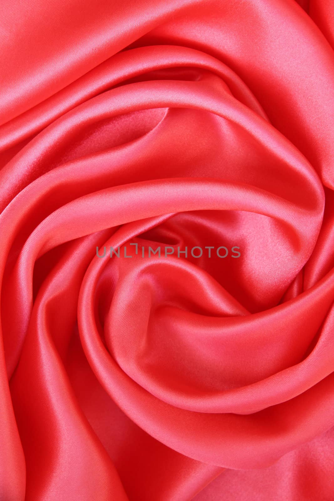 Smooth Red Silk can use as background 