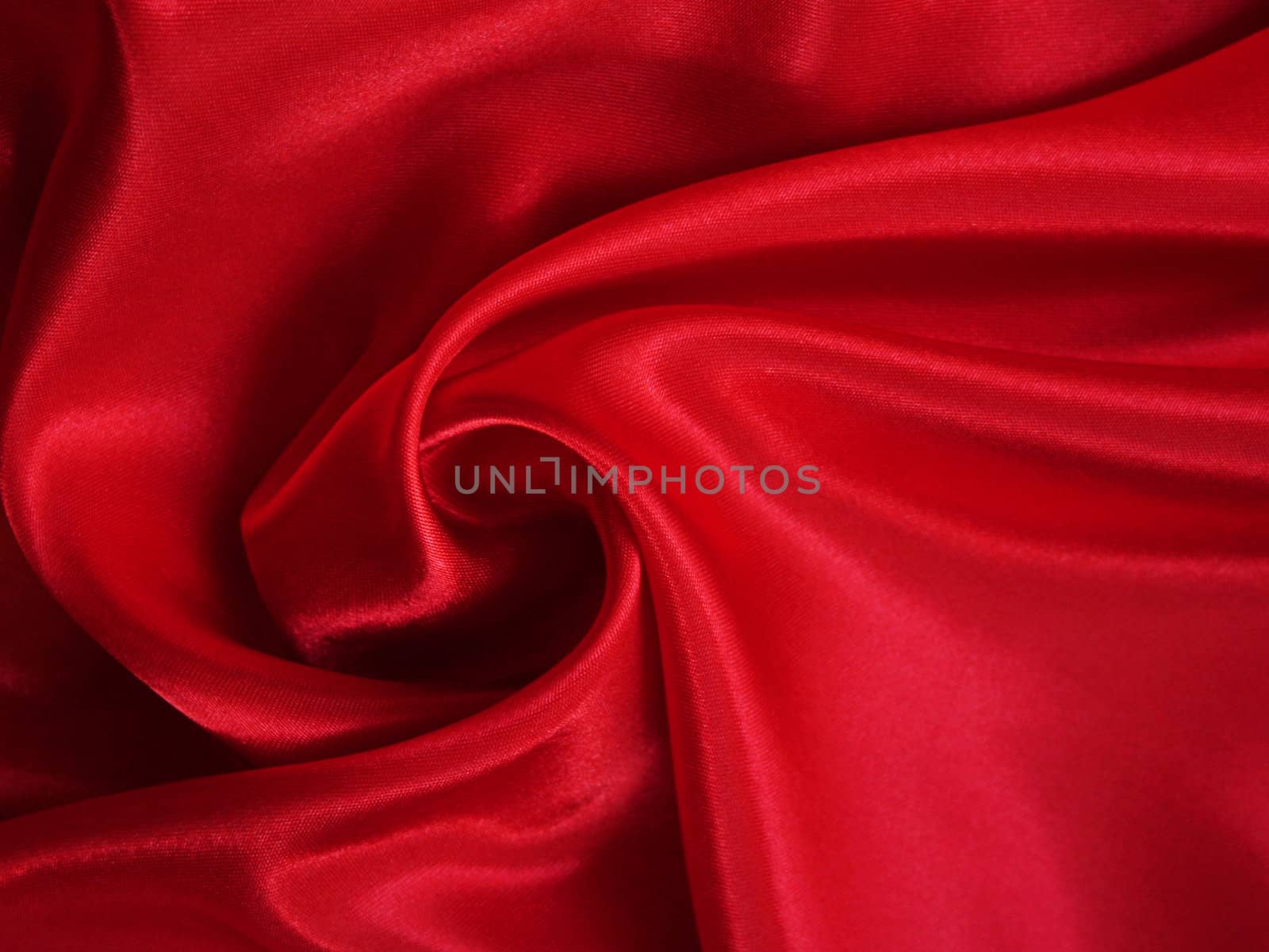 Smooth elegant red silk can use as background 