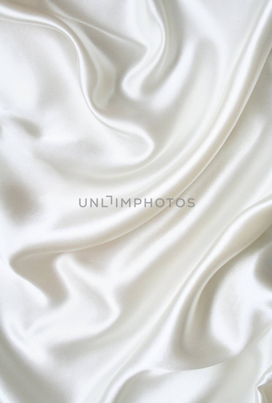 Smooth elegant white silk can use as background