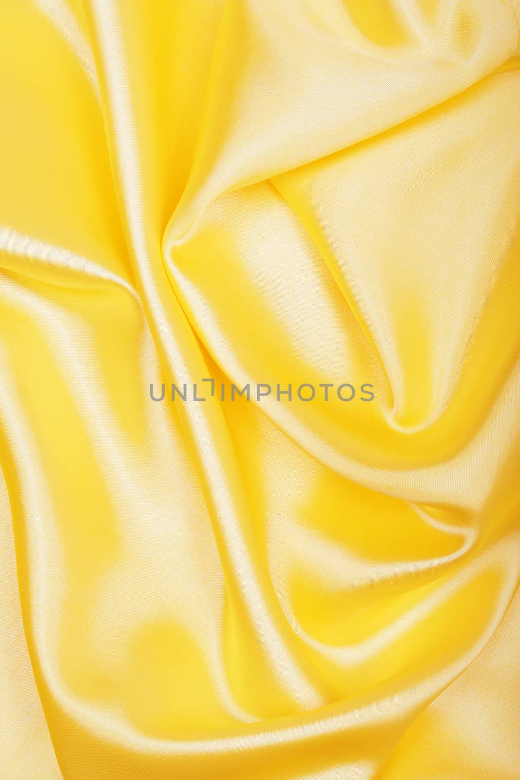 Smooth elegant golden silk can use as background 
