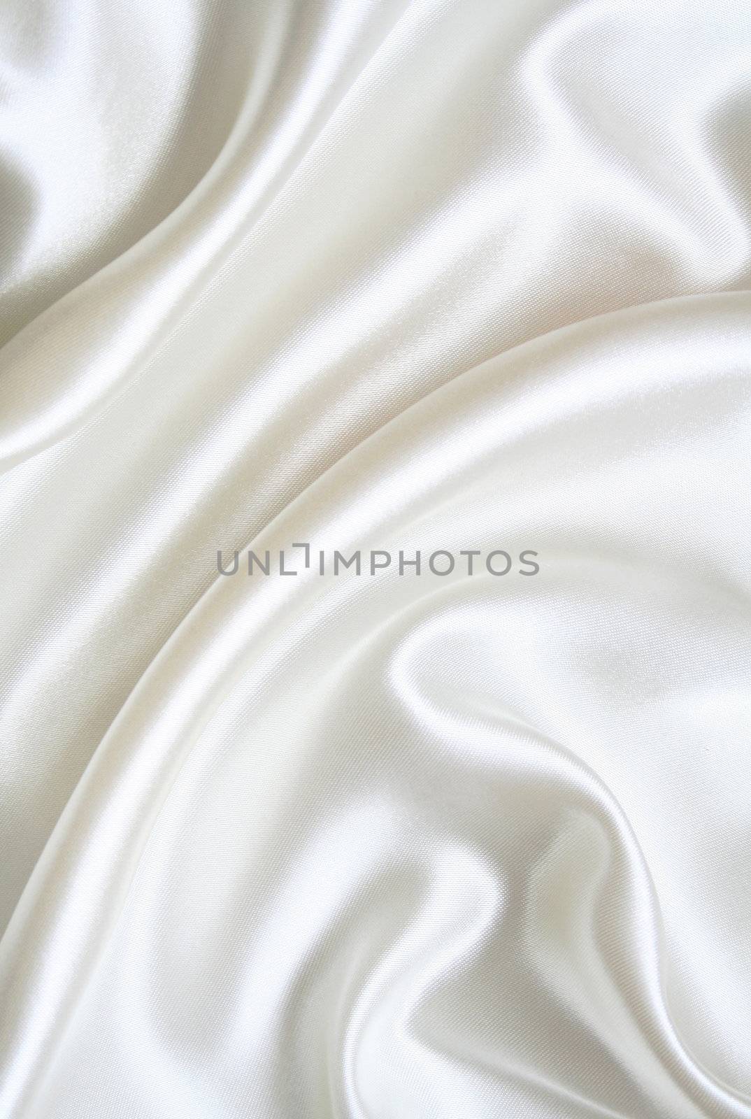 Smooth elegant white silk can use as background