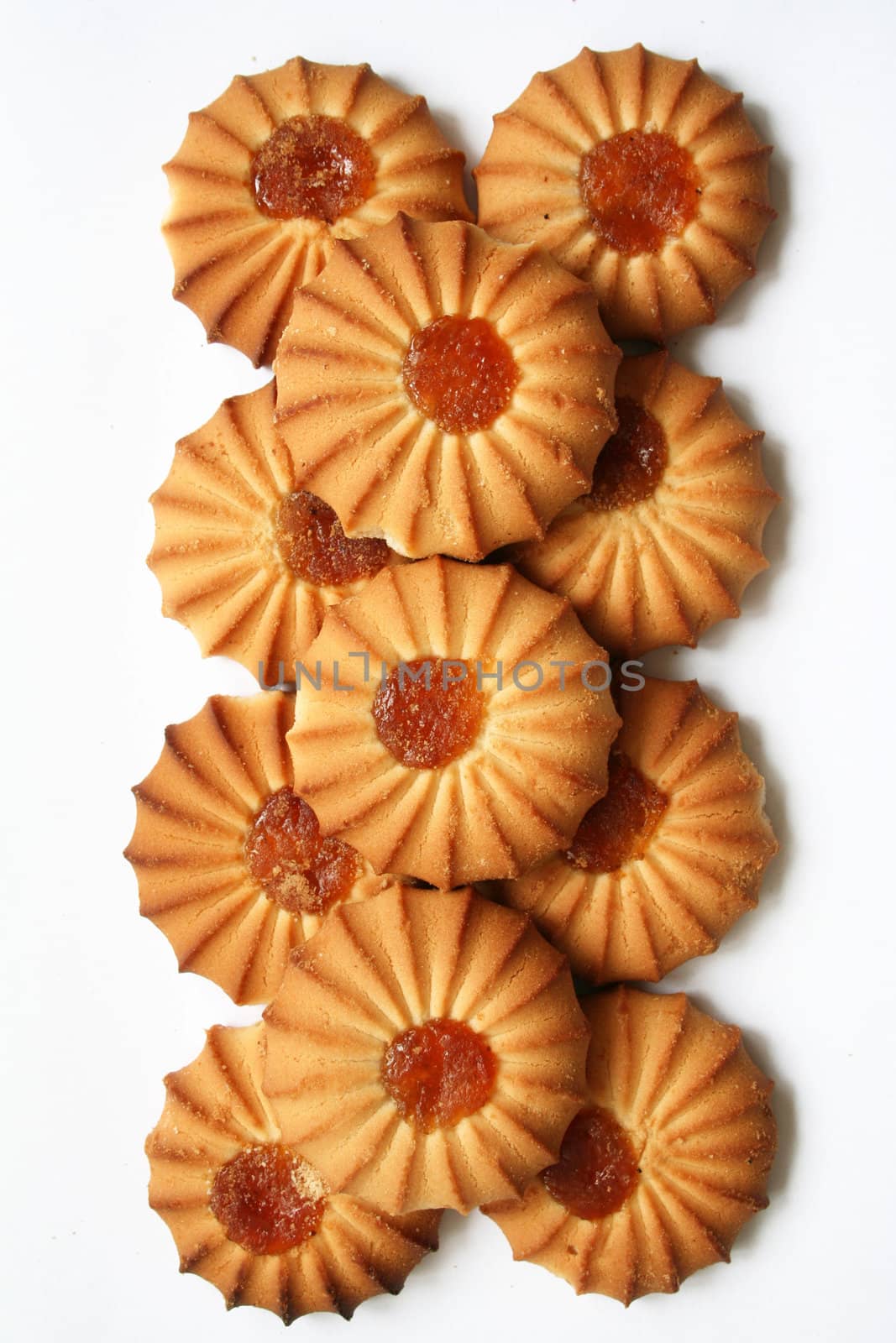 Sweet cookies as background by oxanatravel