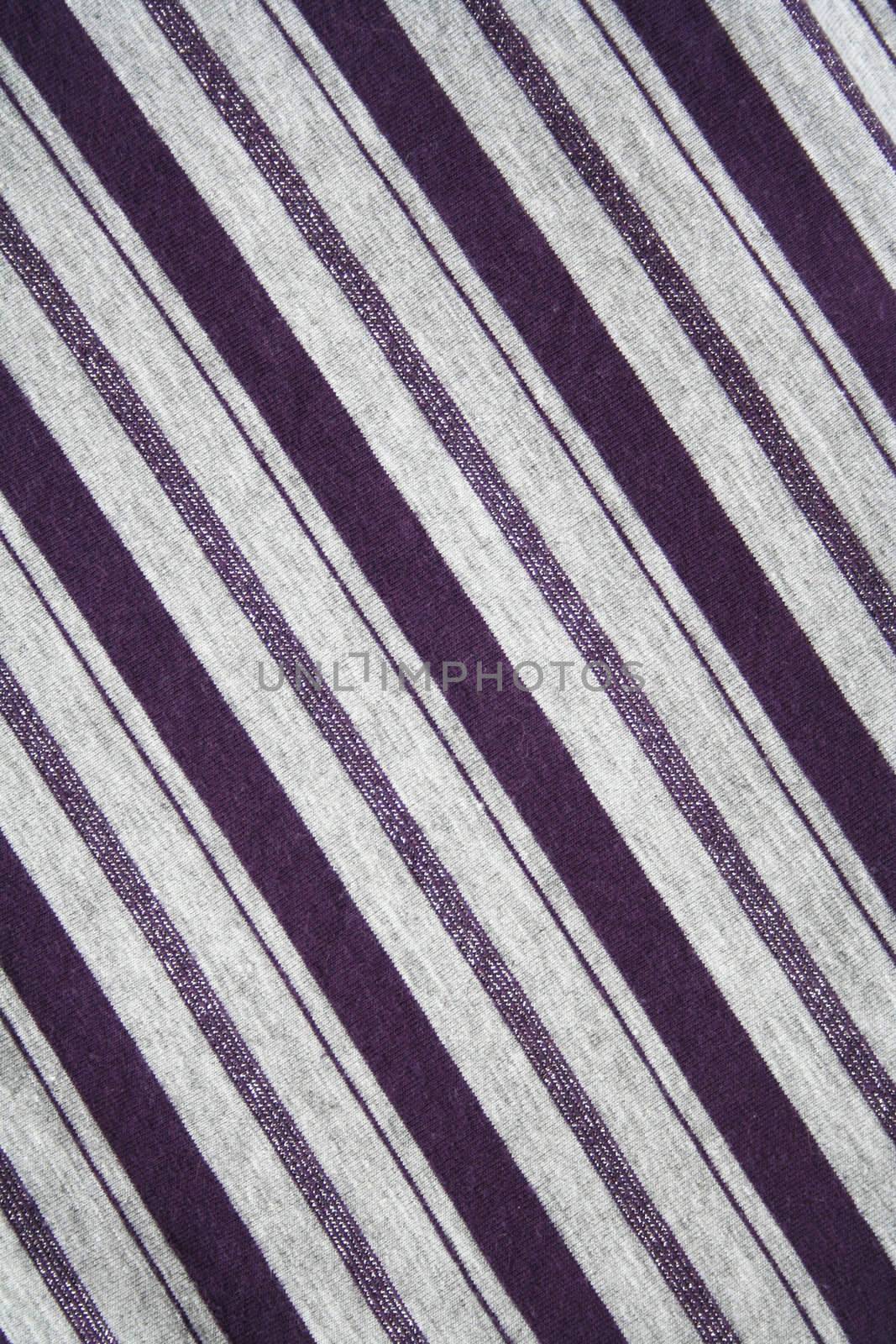 Grey and lilac strips on the fabric can use as background 