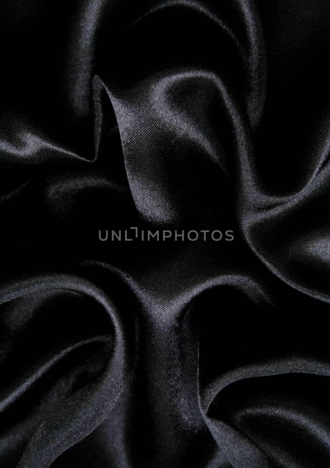 Smooth elegant black silk can use as background