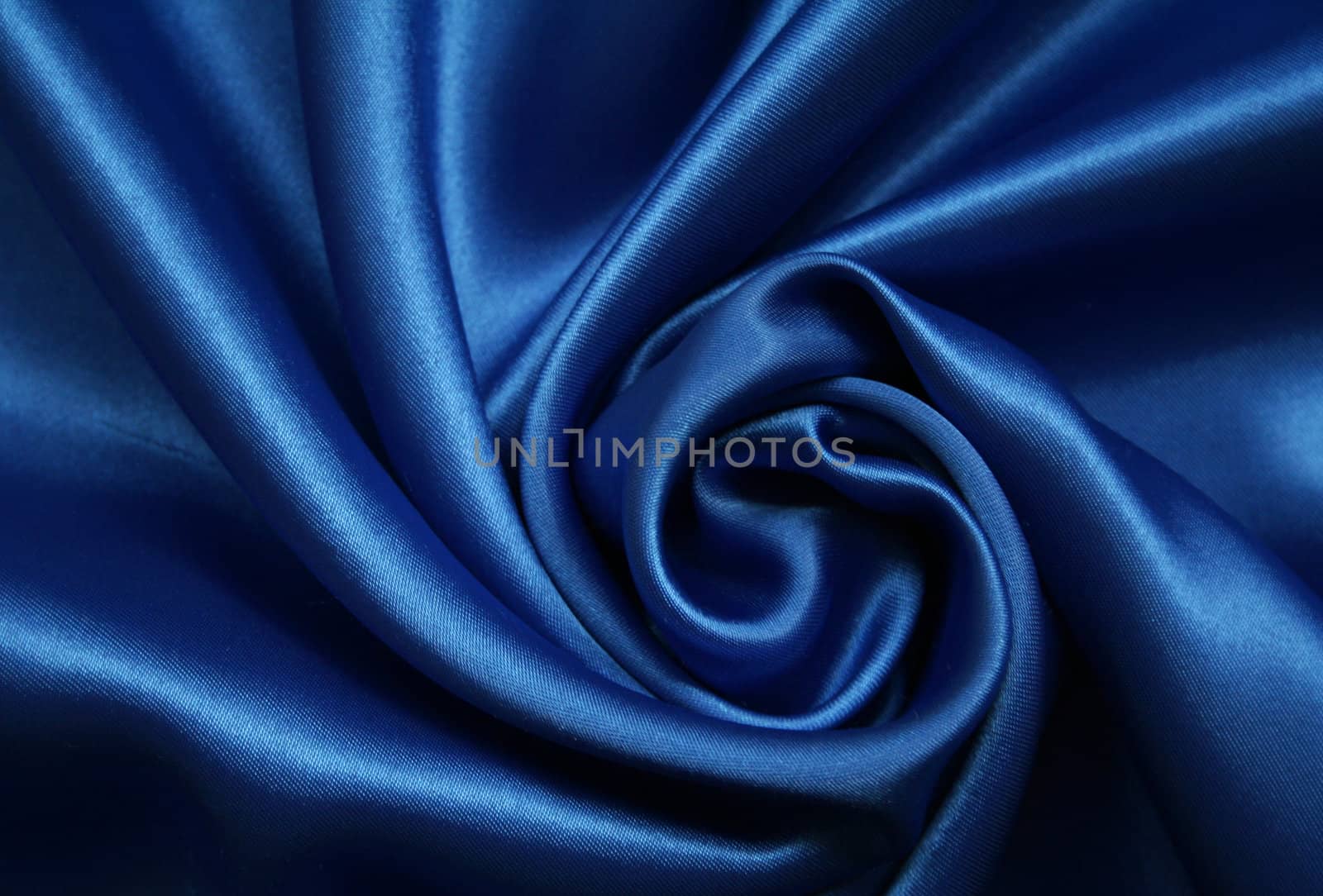 Smooth elegant blue silk can use as background 