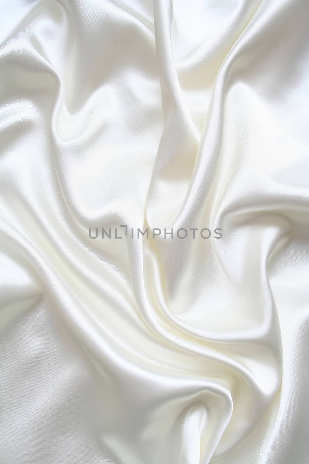 Smooth elegant white silk can use as background 