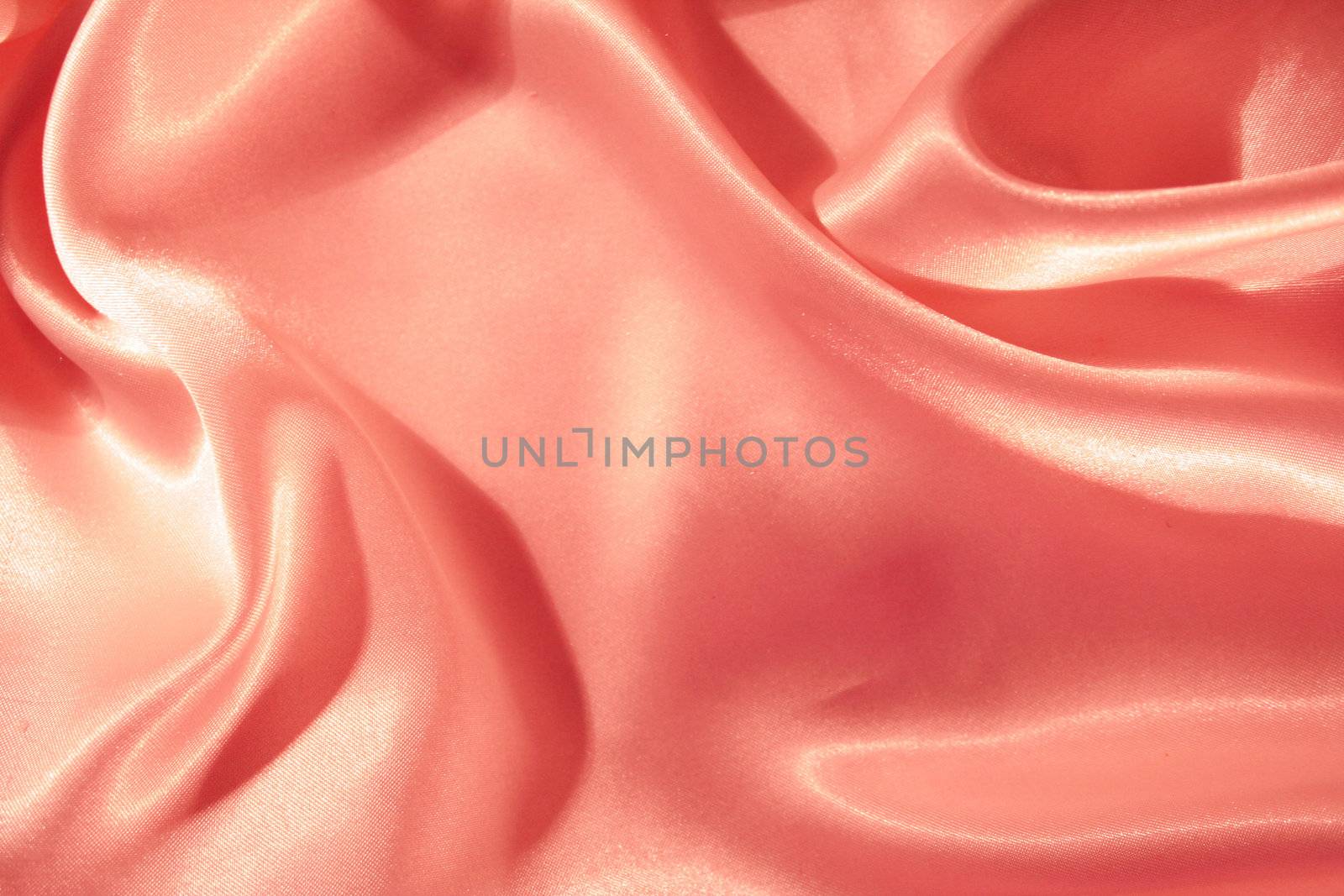 Smooth elegant pink satin can use as background