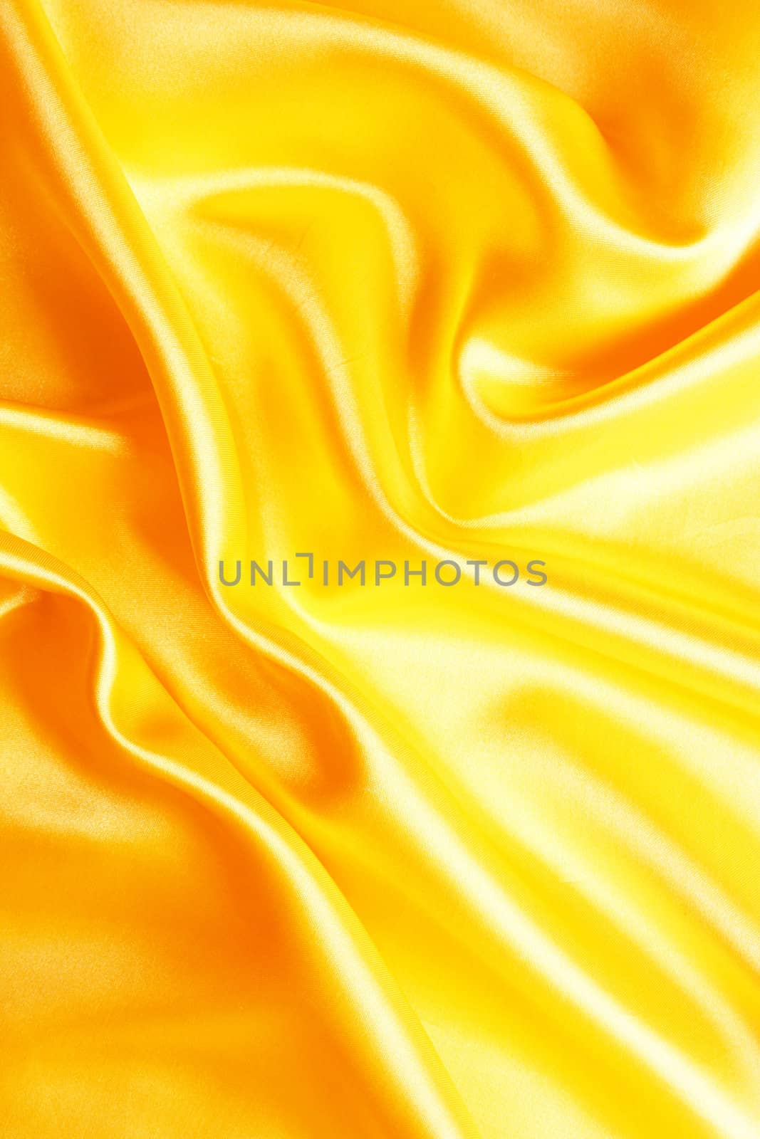 Smooth elegant golden silk can use as background 