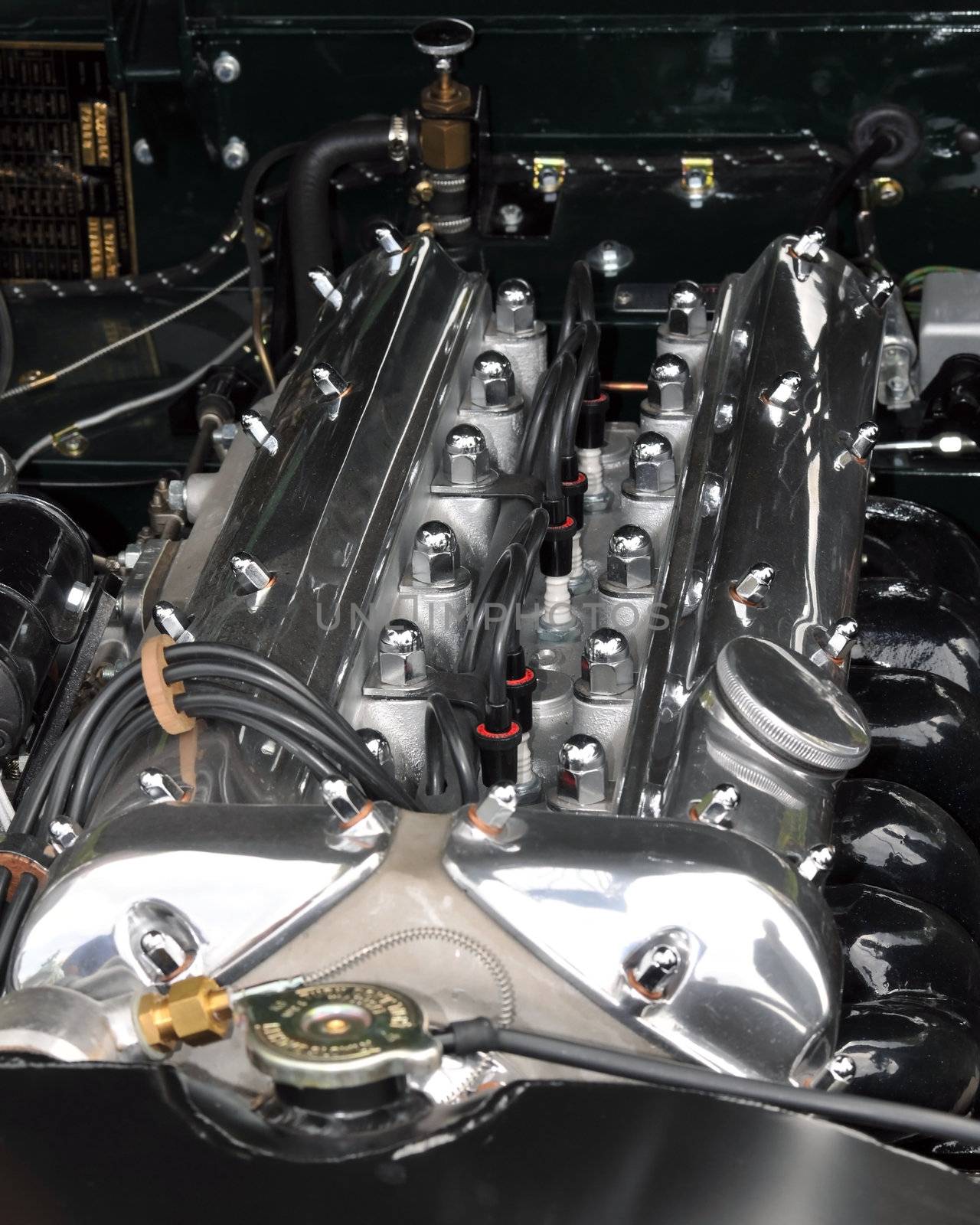 12 cylinder engine from sportscar