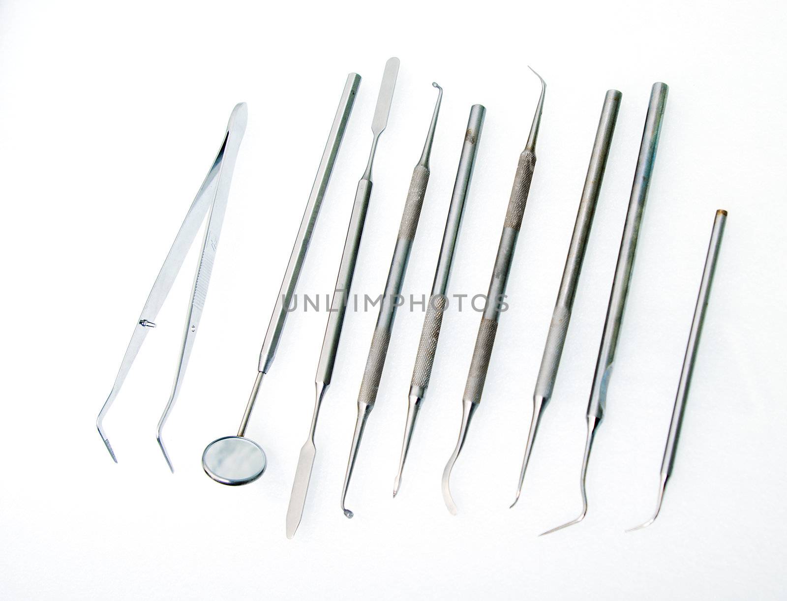 dental instrument.cabinet to stomatologies shallow DOF