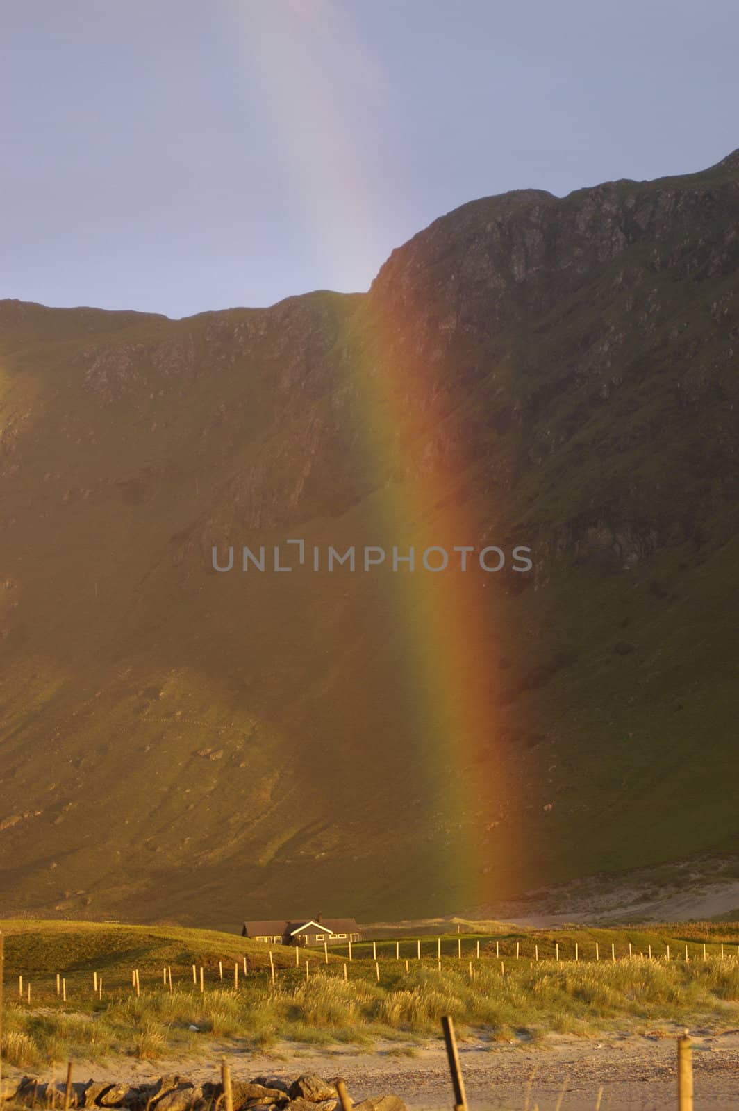 Rainbow in Norweigian Valley