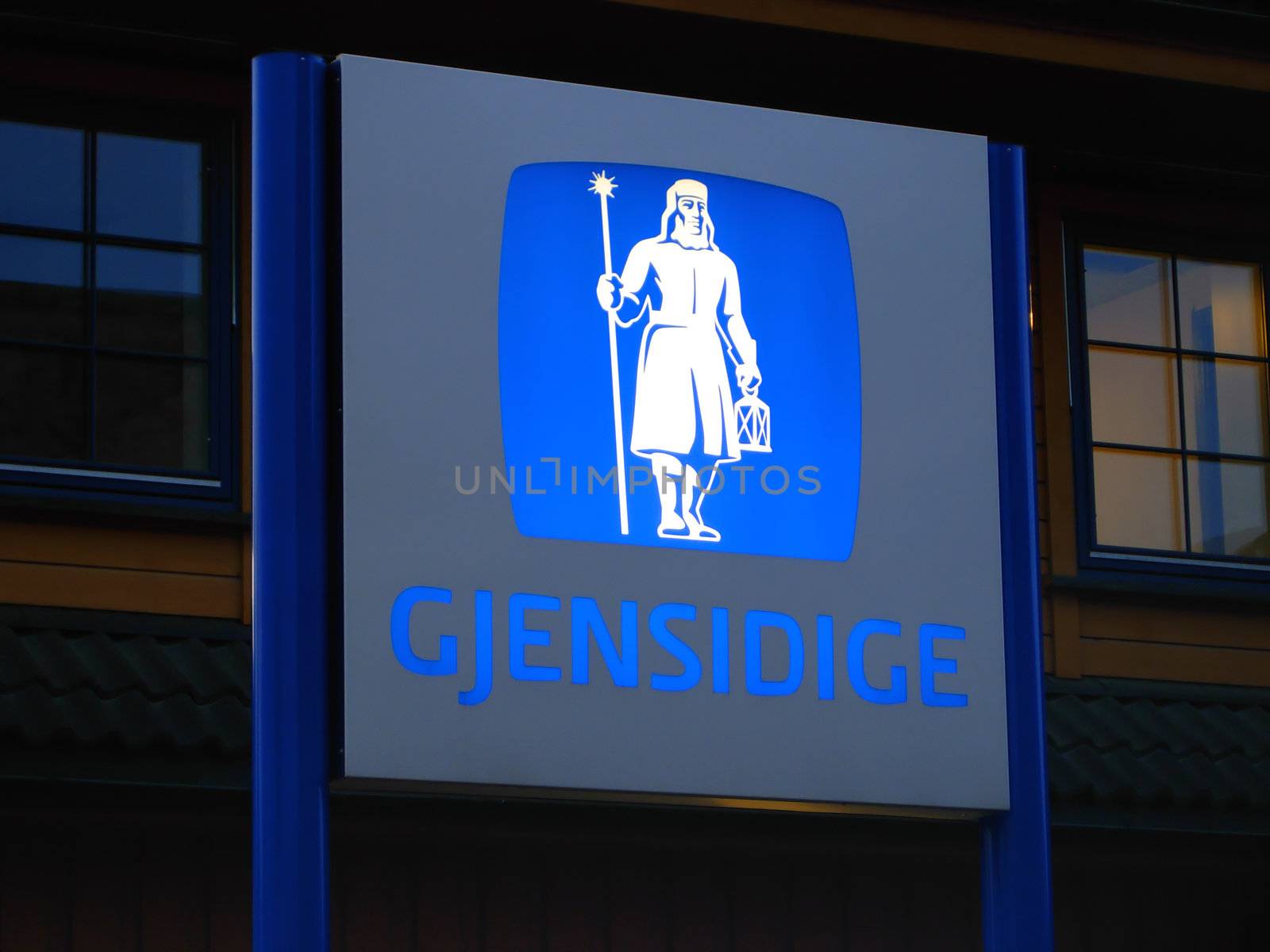 Gjensidige sign.
Norway.