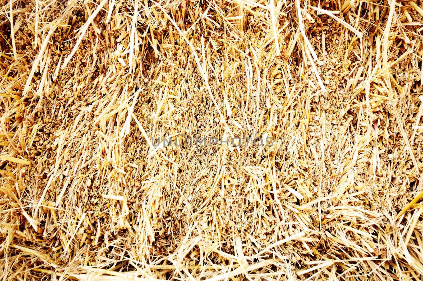 Tomography of haystack  for use as background