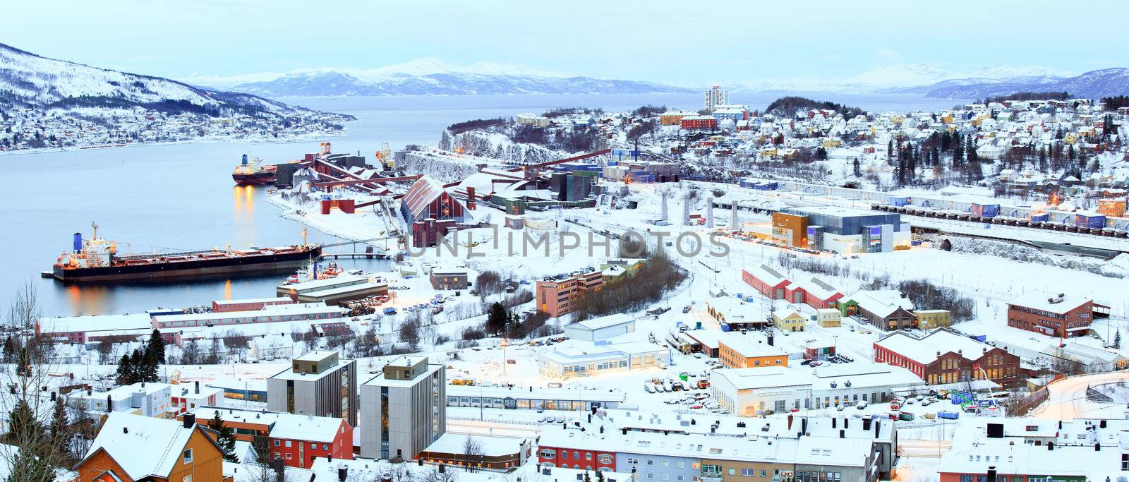 Iron Ore Mine Factory Plant in Narvik Norway by vichie81