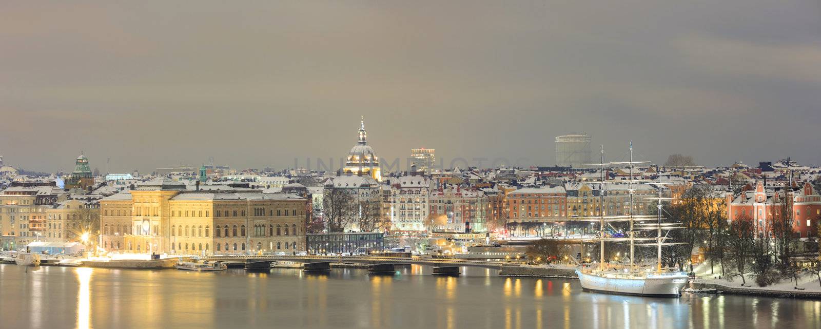 Panorama of Stockholm Cityscape by vichie81