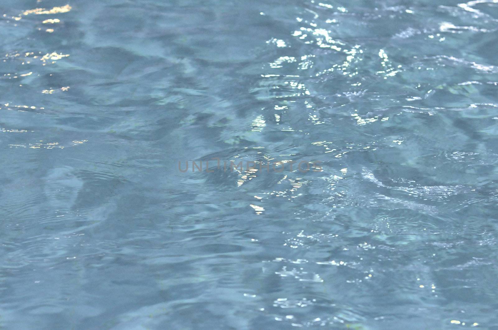 Blue water texture useful as a background