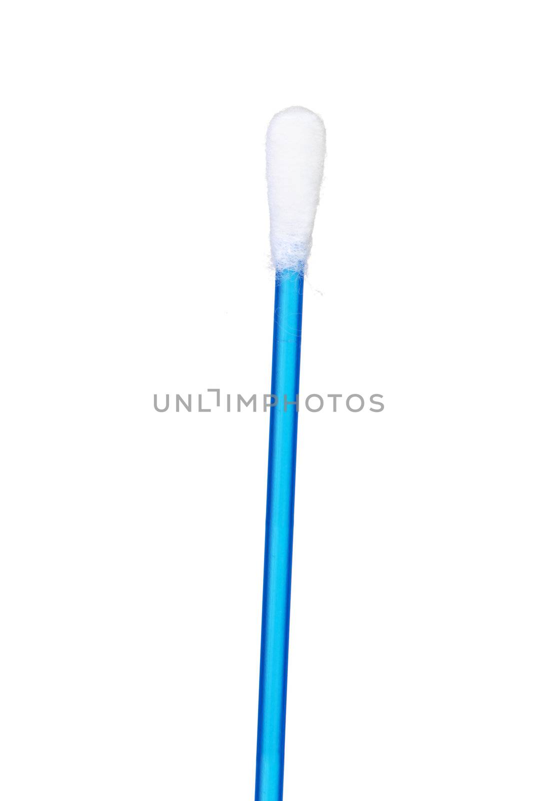 Cotton stick, isolated on white
