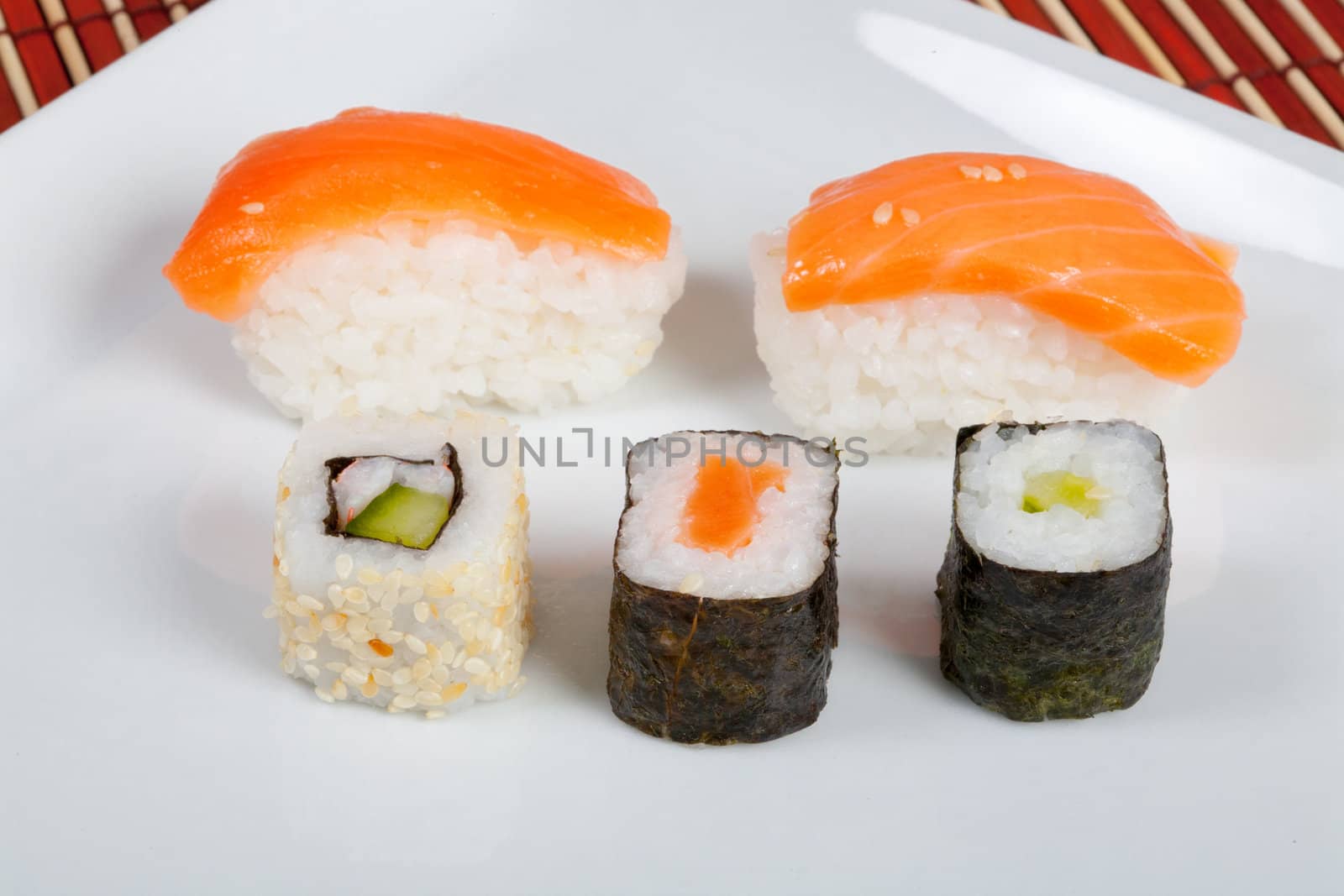 Diverse Sushisorten