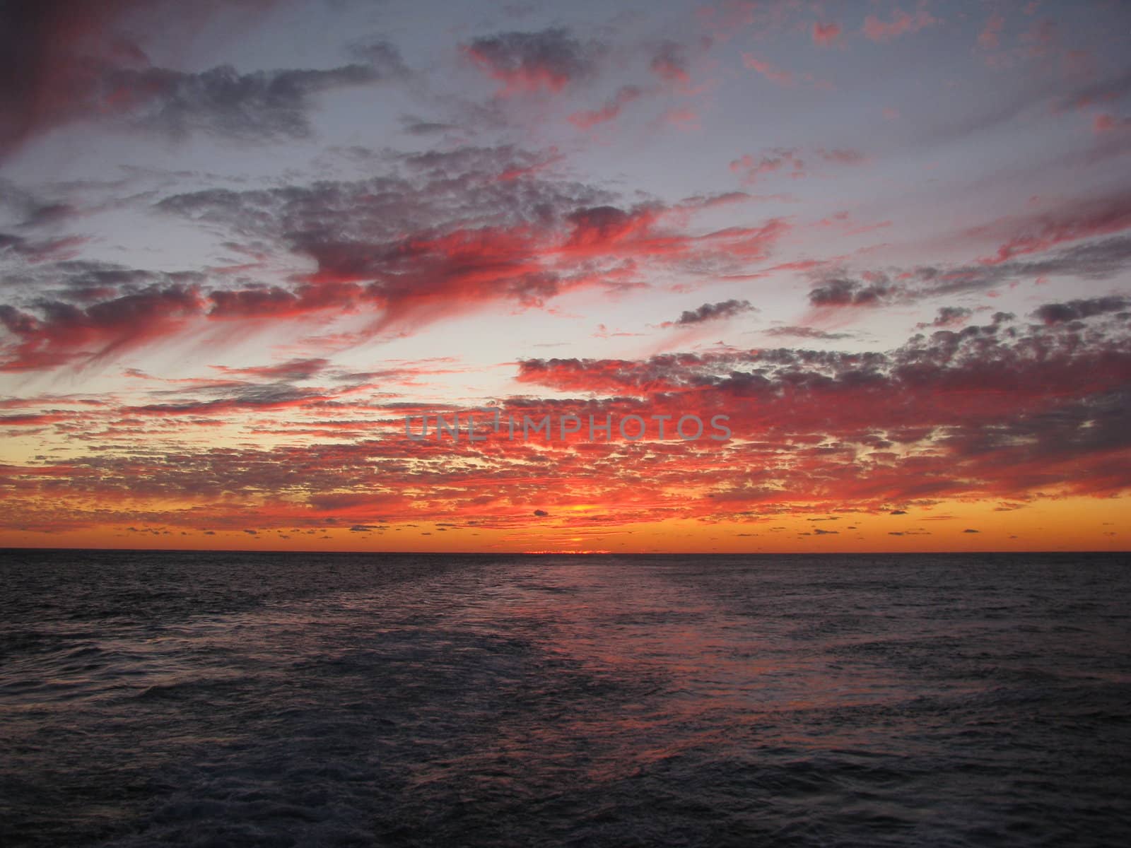 orange sky