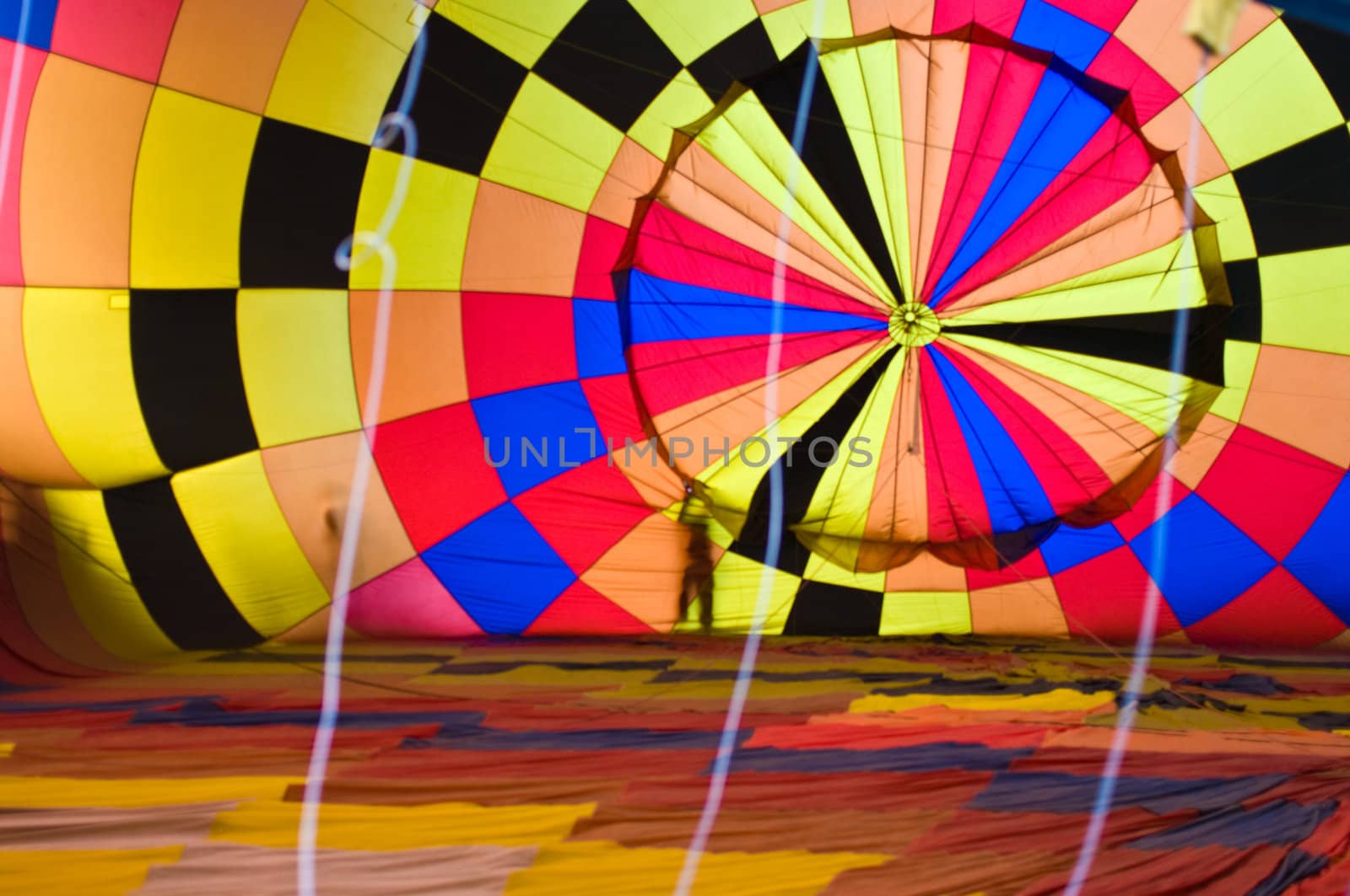 Man's shadow inside balloon by pixbox77