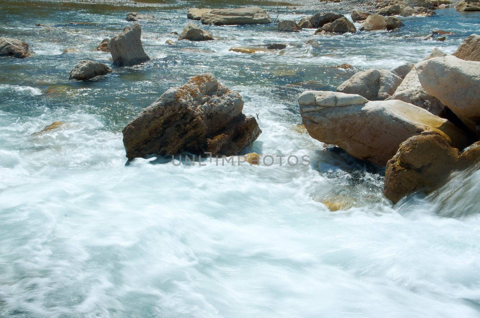 
mountain river.  Turkey.