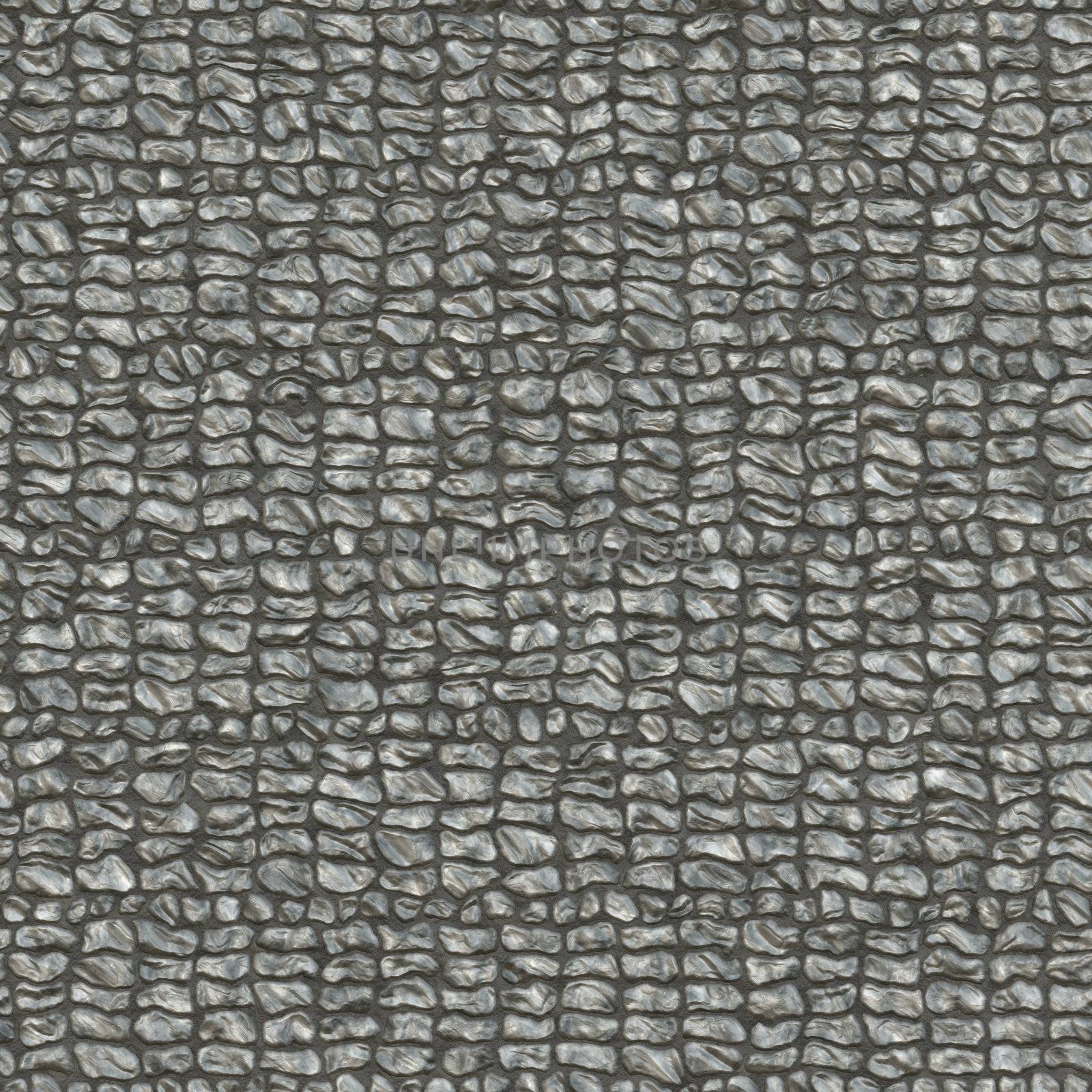 Stones in mortar seamless background