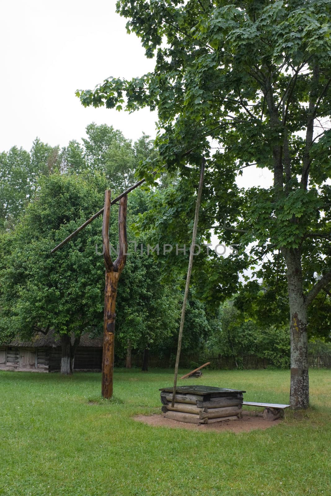 ancient village water well