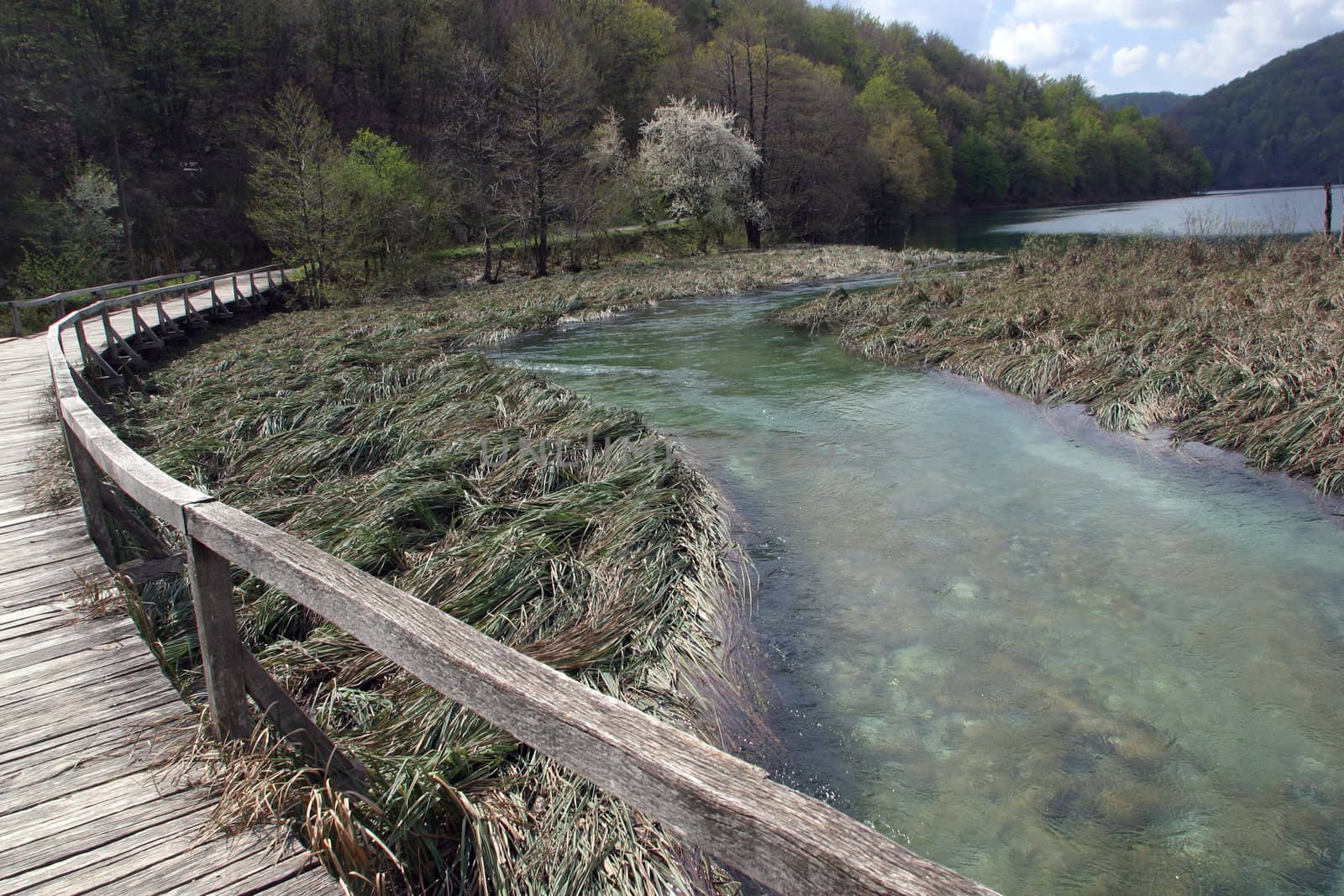 Plitvice Lakes national park in Croatia