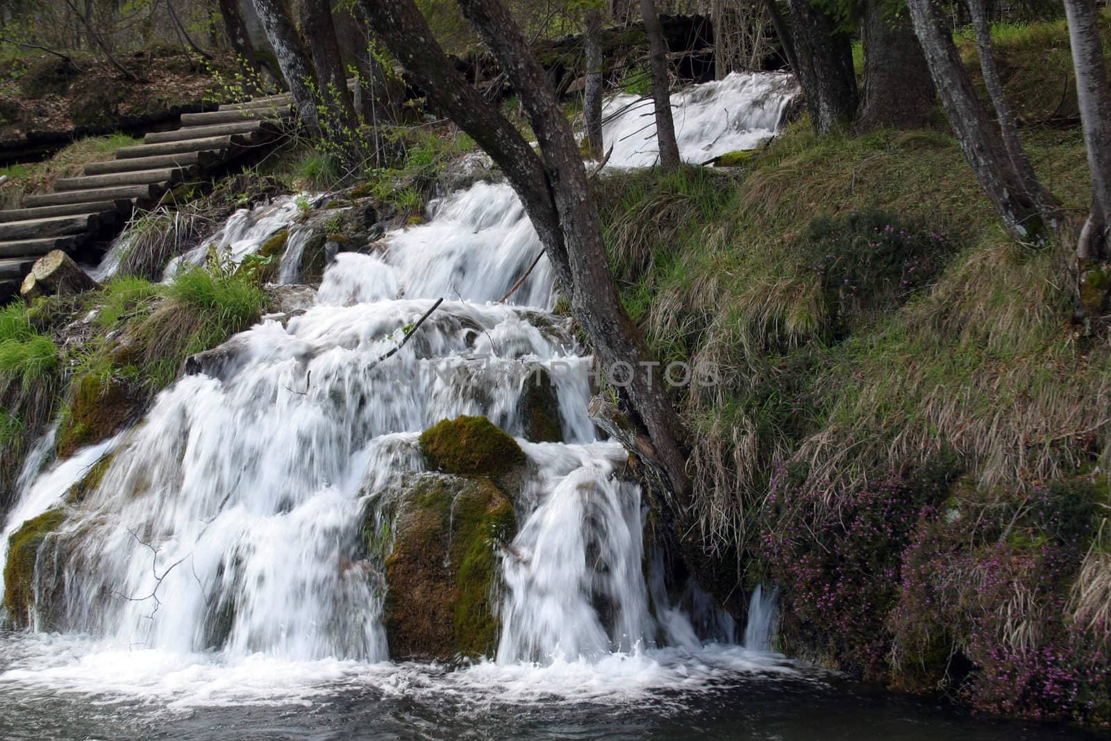 Plitvice Lakes national park in Croatia