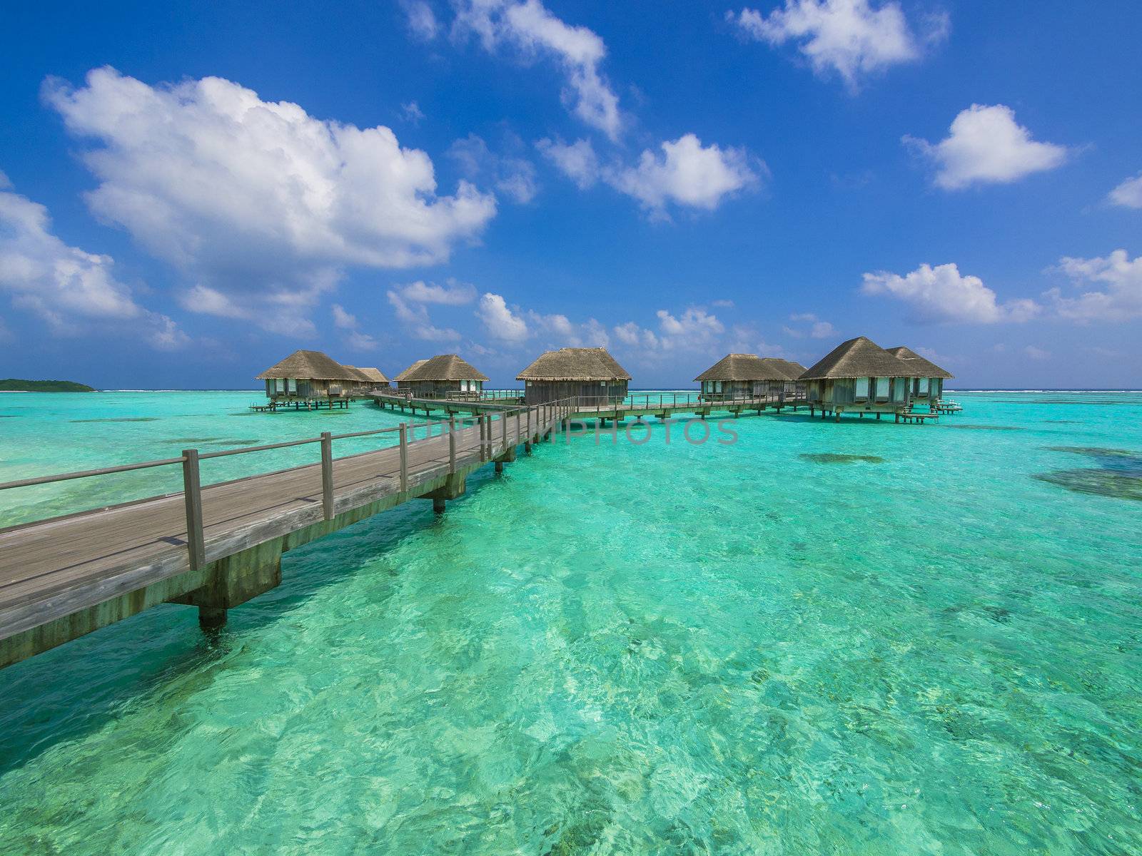 Water bungalows in paradise by f/2sumicron