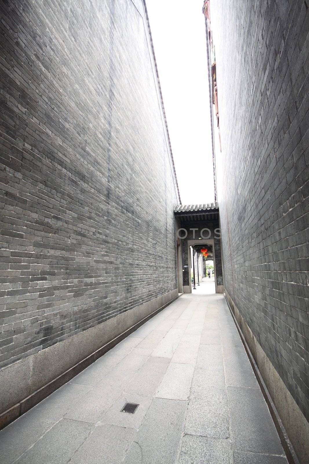 Alley in Guangzhou temple