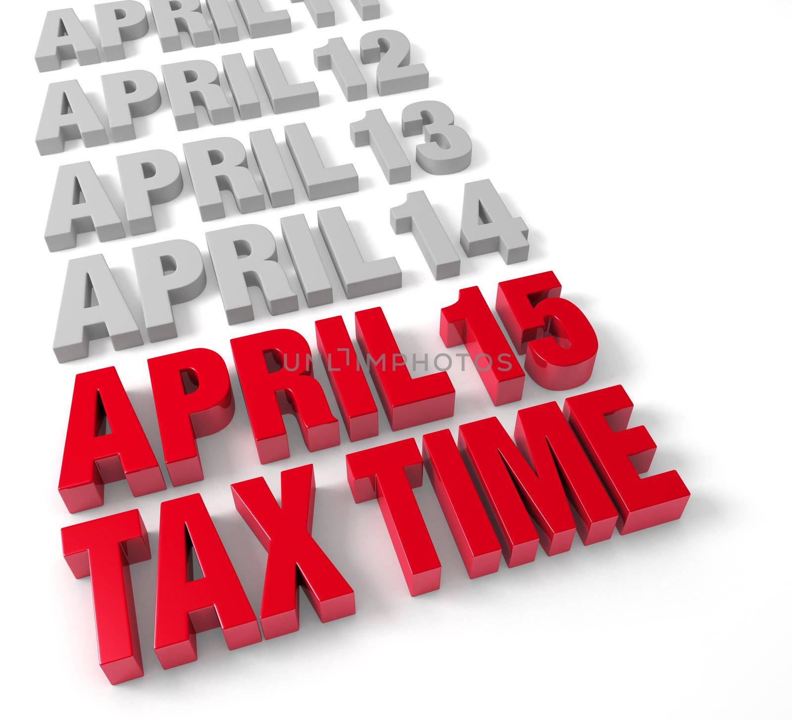 Tax Time April 15th by Em3