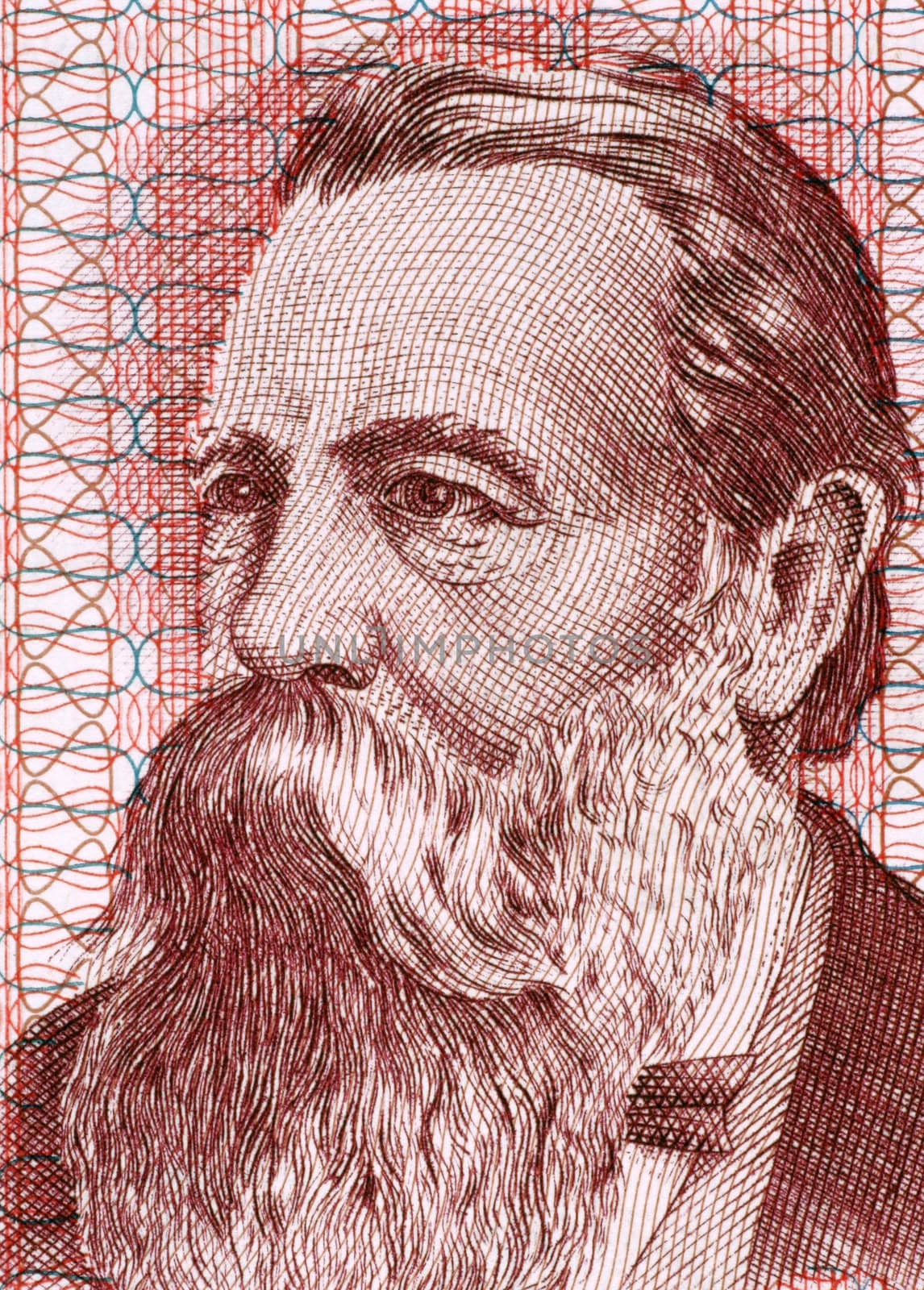 Friedrich Engels by Georgios