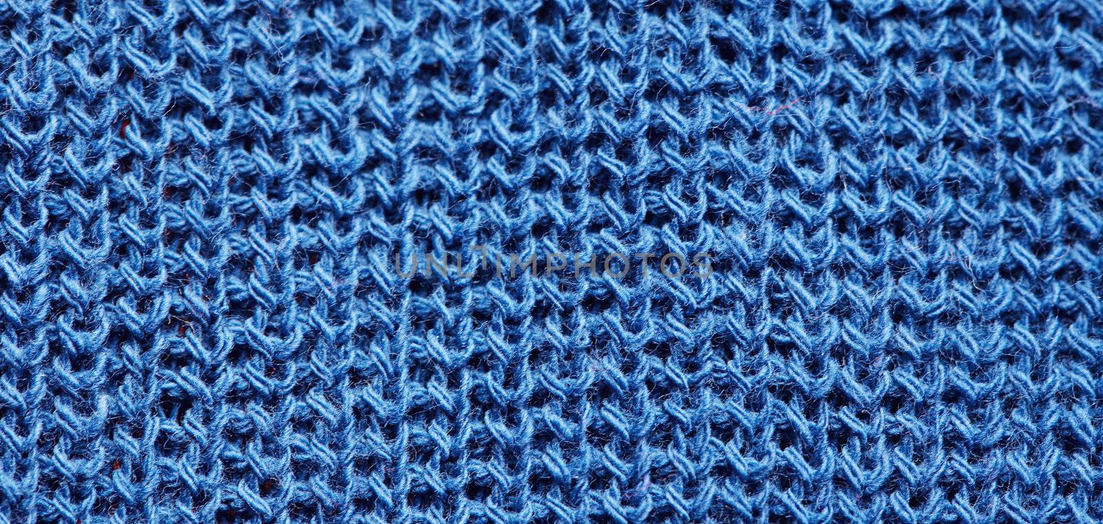 The wool blue cloth - natural horisontal texture