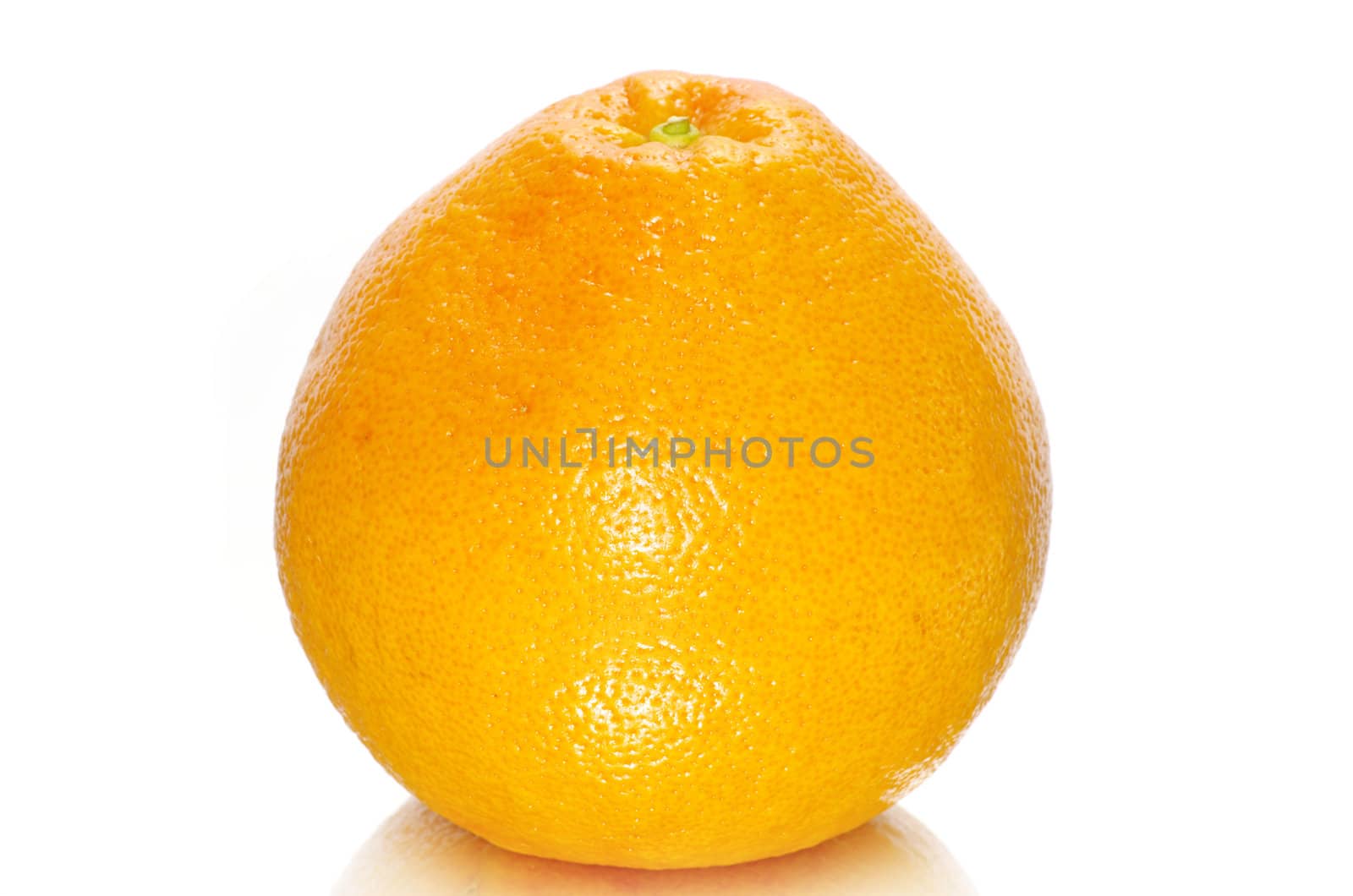 halves grapefruit isolated on a white