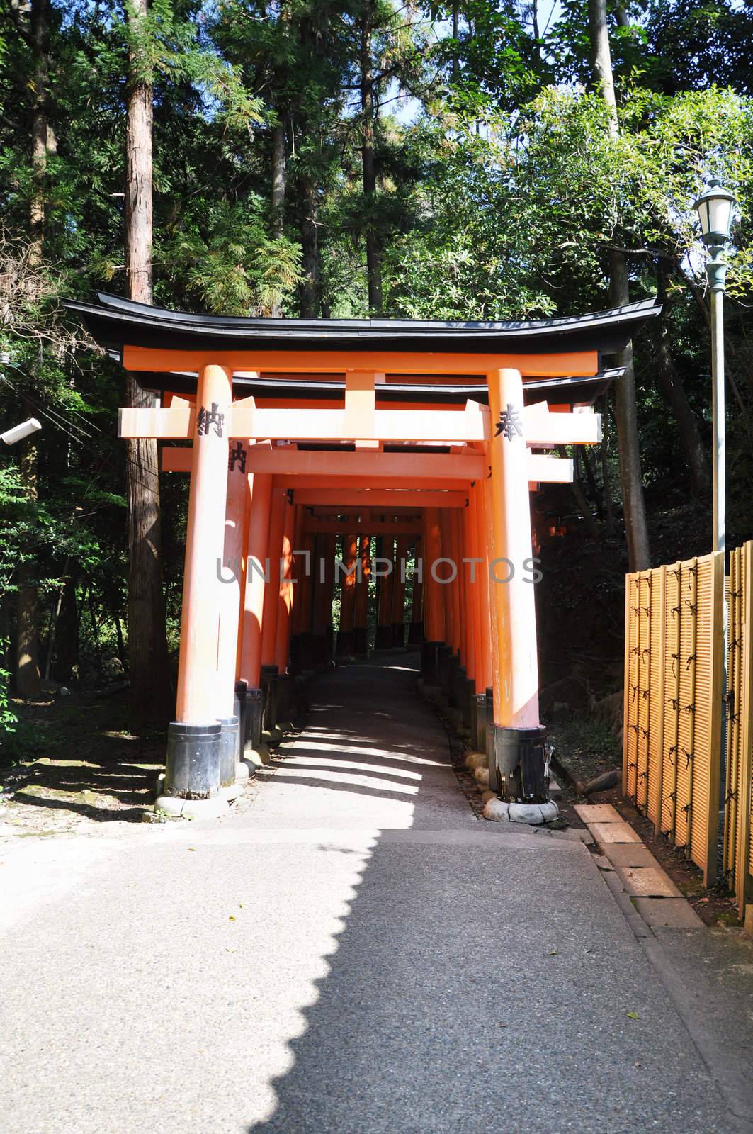 Fushimi Inari Shrine - Kyoto, Japan  by siraanamwong