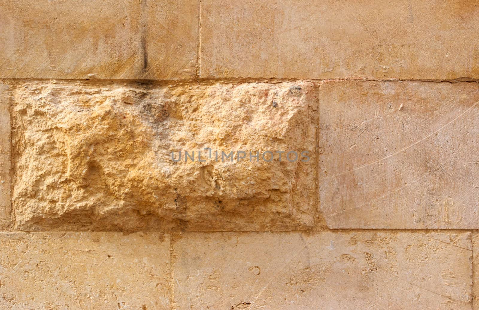 the large yellow brick texture for background